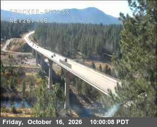 Hwy 267 at Truckee Bypass, SR-267 at 10:00 on 2026-10-16