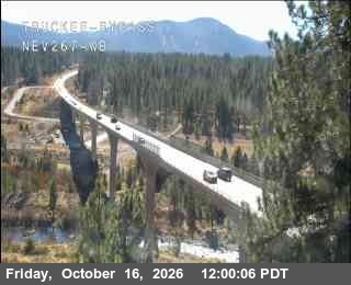 Hwy 267 at Truckee Bypass, SR-267 at 12:00 on 2026-10-16