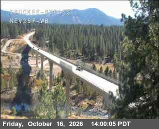 Hwy 267 at Truckee Bypass, SR-267 at 14:00 on 2026-10-16