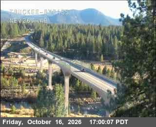 Hwy 267 at Truckee Bypass, SR-267 at 17:00 on 2026-10-16